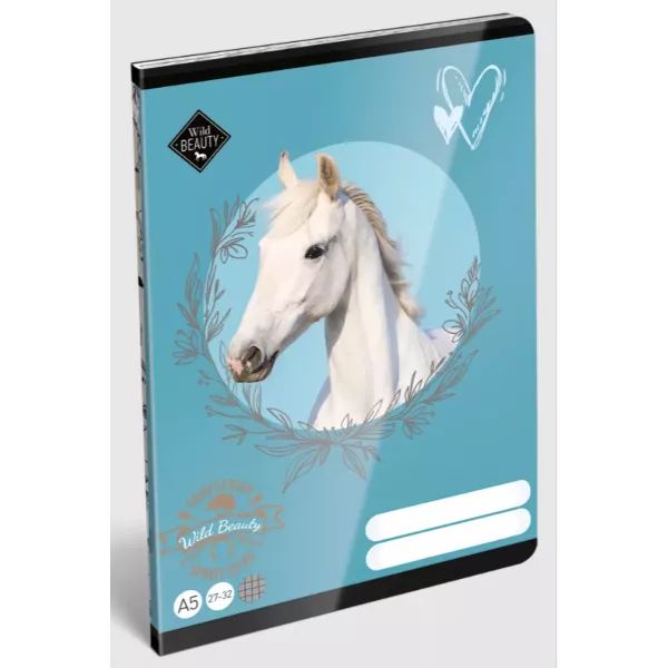 Wild Beauty: Négyzetrácsos füzet - A/5-ös