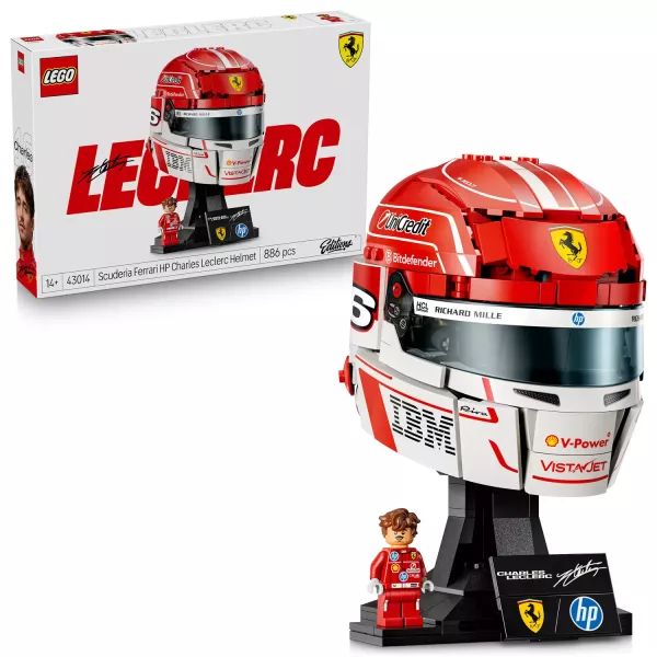 LEGO® Editions Scuderia Ferrari HP Charles Leclerc sisakja 43014