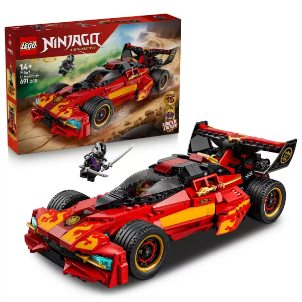 LEGO® NINJAGO® Mech da battaglia ninja X-1, 15° anniversario 71867