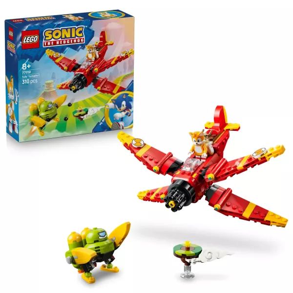 LEGO® Sonic Tails Tornado-1 repülője 77119
