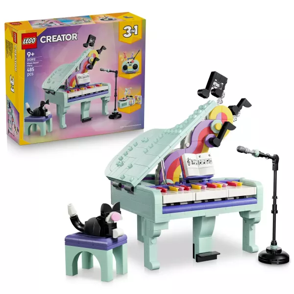 LEGO® Creator 3 em 1 Decoração Musical com Gato 31392