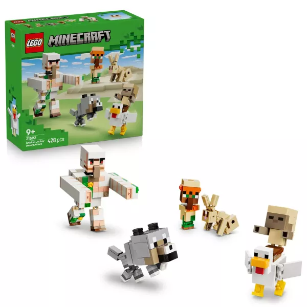 LEGO® Minecraft® Csirkezsoké, támadás a sivatagban 21592