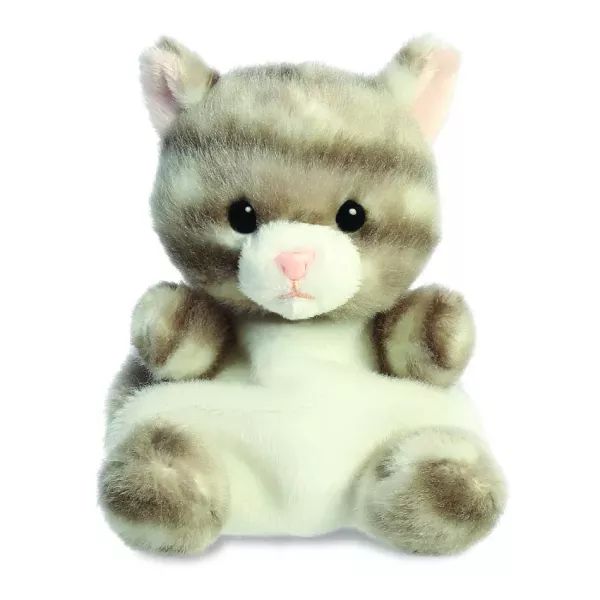 Ezüst Kitty cica plüssfigura - 11 cm Ezüst Kitty cica plüssfigura - 11 cm