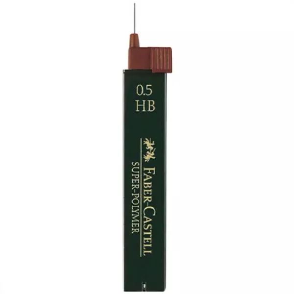 Faber-Castell: Super Polymer ironbetét - 0,5 mm, HB-s, 10 db-os