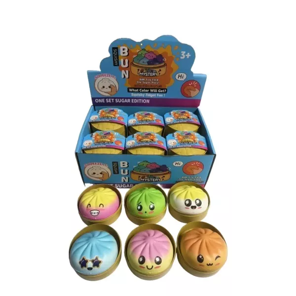 Pelota Squishy Dumpling sorpresa en varios colores