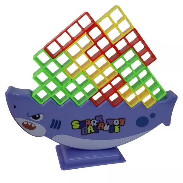 Cápás egyensúlyozó ügyességi játék