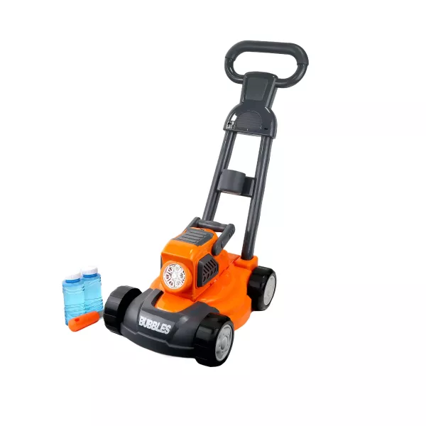 Cortador de relva de brincar com função de fazer bolhas