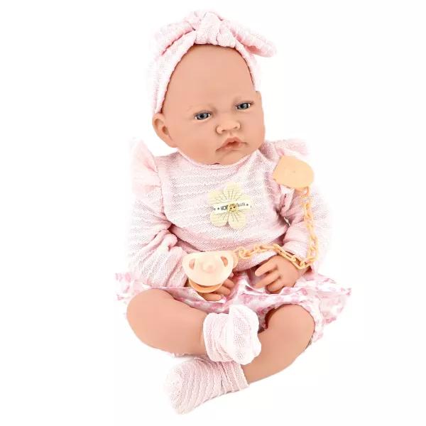 Boneca interativa de corpo macio – 42 cm, com 12 tipos de sons
