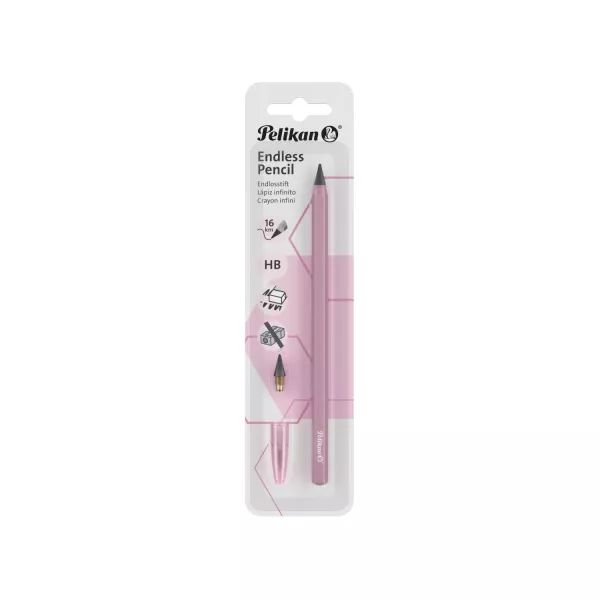 Pelikan: Végtelen grafitceruza - pink