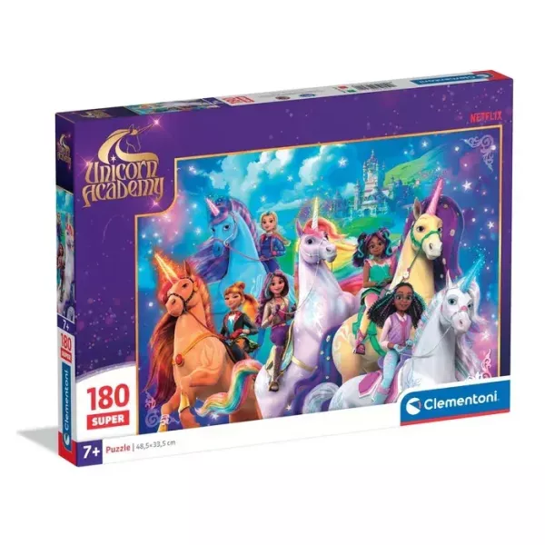 Academia Unicornilor super puzzle - 180 piese