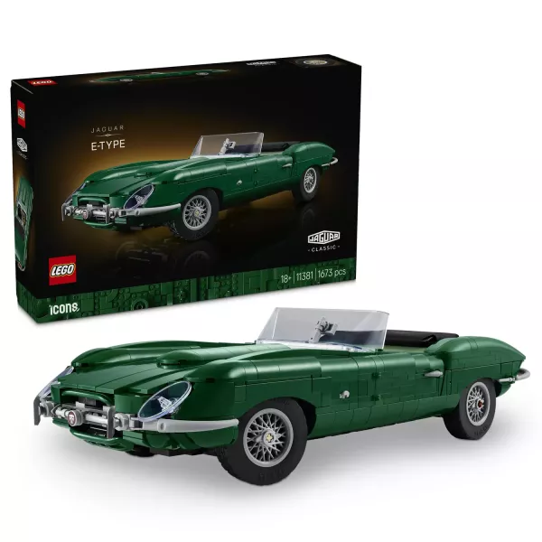 LEGO® Icons Jaguar Type E 11381