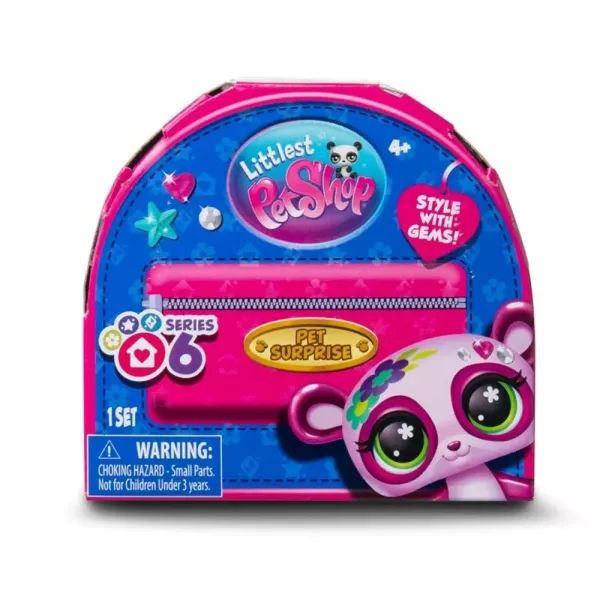 Littlest Pet Shop: Meglepetés figura tasakban - 1 db-os, 6. széria