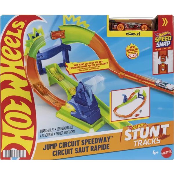 Hot Wheels: Bajnokság pályaszettek - körverseny ugratóval Hot Wheels: Bajnokság pályaszettek - körverseny ugratóval