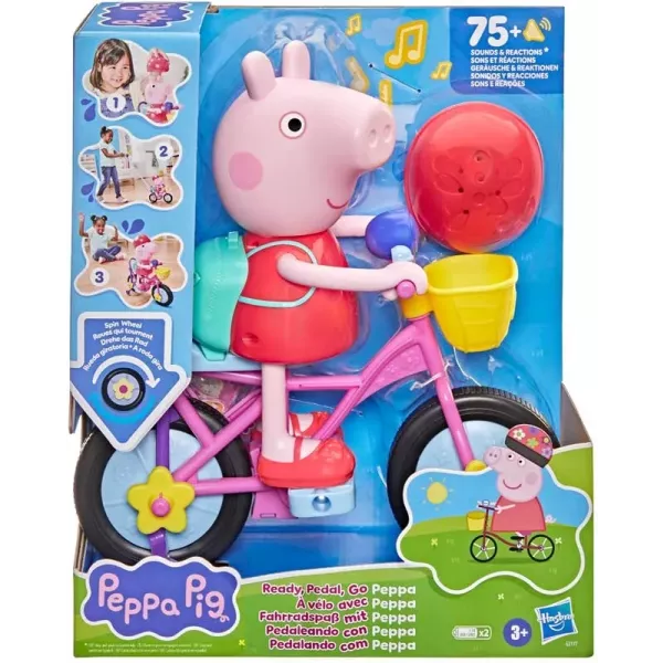 Peppa põrsas: Tähelepanu, valmis, sõidame rattaga, Peppa! mängukomplekt