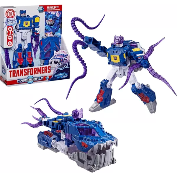 Set de joacă Transformers CYBERWORLD Soundwave Exploratorul Adâncurilor