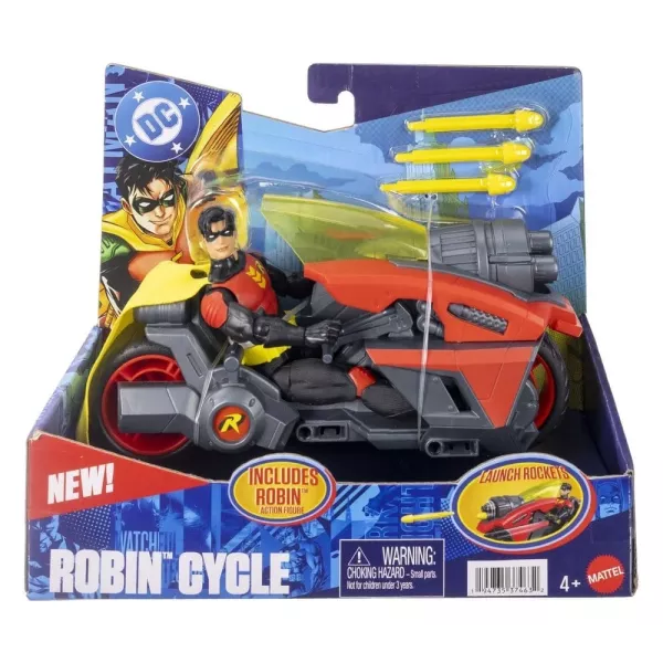 DC Comics: Robin mootorrattaga figuur
