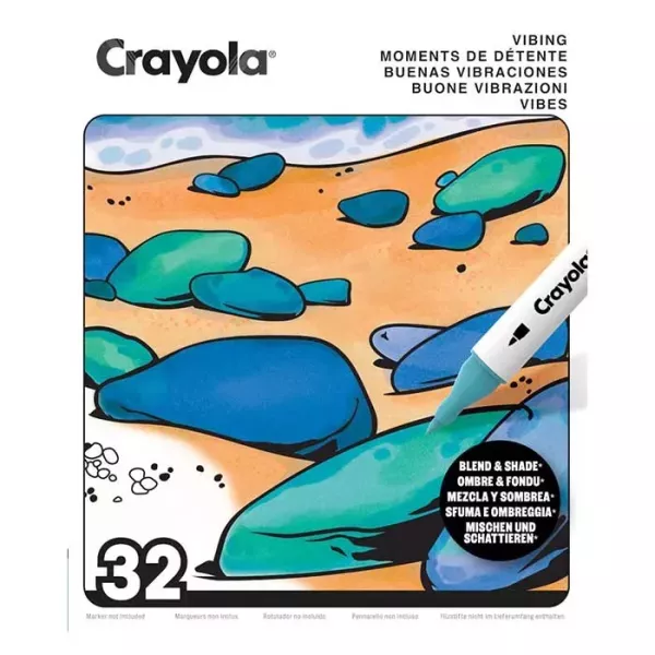 Crayola: Carte de colorat pentru adulți – Stări de spirit