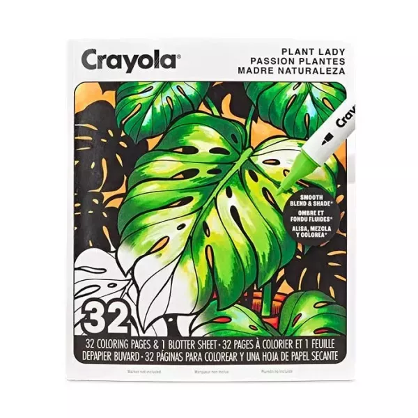 Crayola: Carte de colorat pentru adulți – Iubitorii de plante