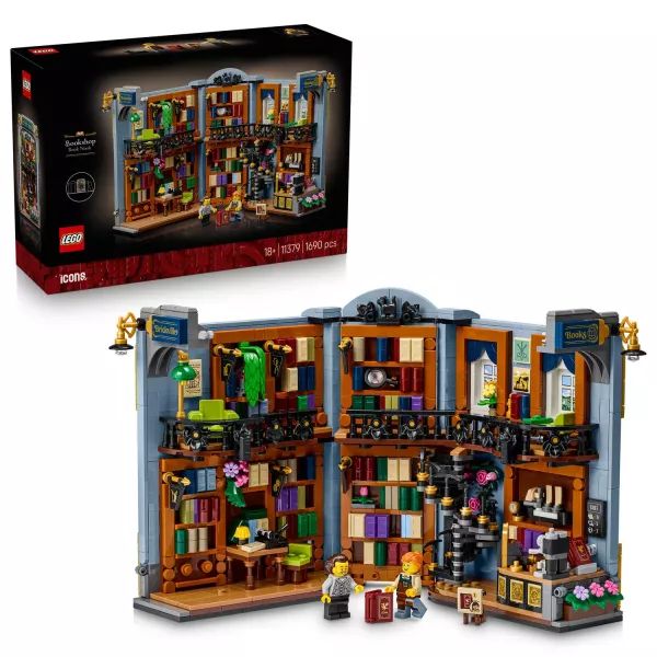 LEGO® Icons Könyvkuckó: Könyvesbolt 11379