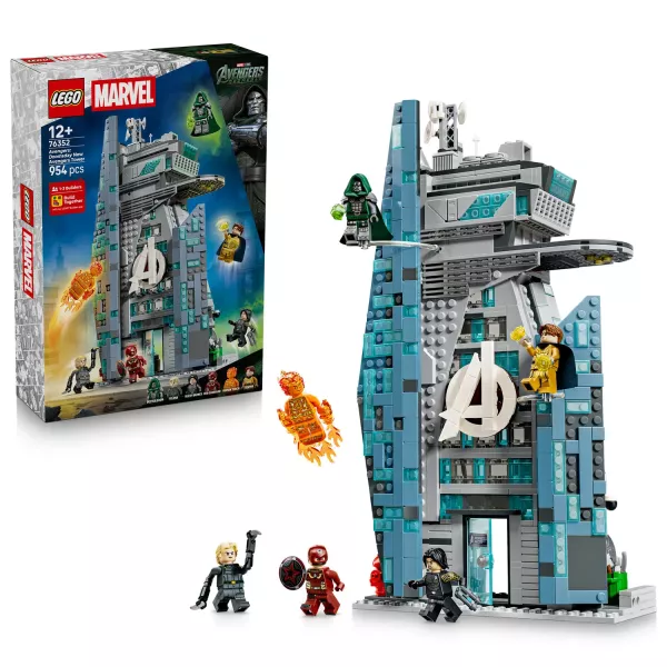 LEGO® Marvel Vingadores: O Despertar de Doutor Destino – A Nova Torre dos Vingadores 76352