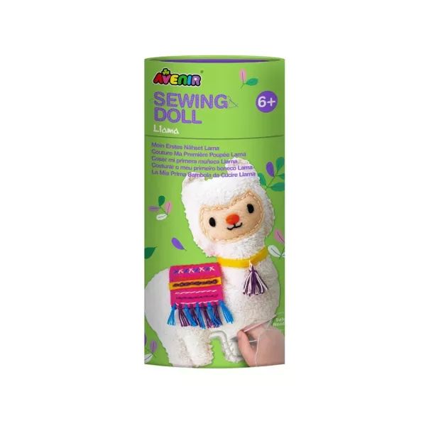 Edu Toys Avenir: plīša lamas šūšanas