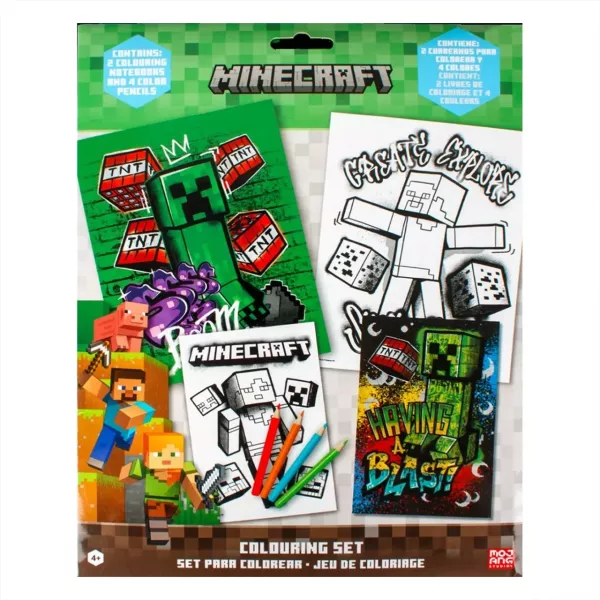 Kids Euroswan: Set da colorare Minecraft