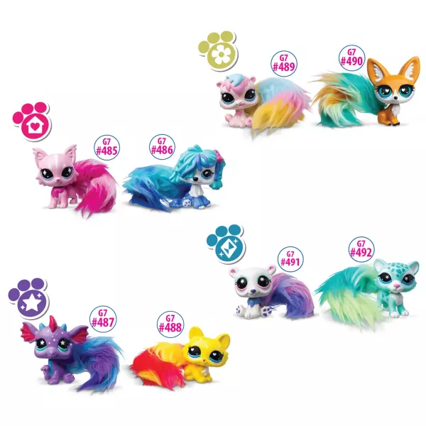 Littlest Pet Shop : figurine à l’unité, modèles assortis, série 6