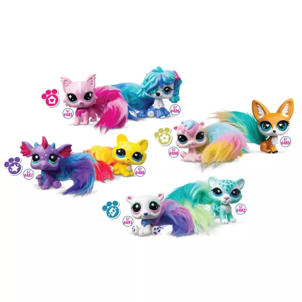 Littlest Pet Shop: set di 2 personaggi assortiti, Serie 6