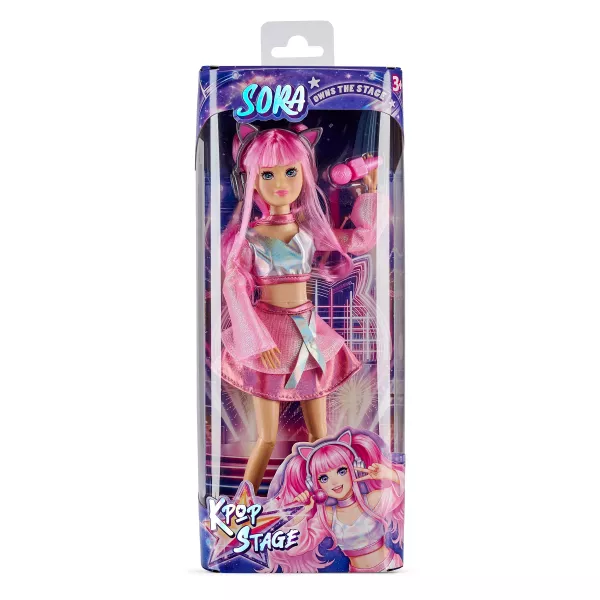 K-POP Stage: Sora - mozgatható divatbaba