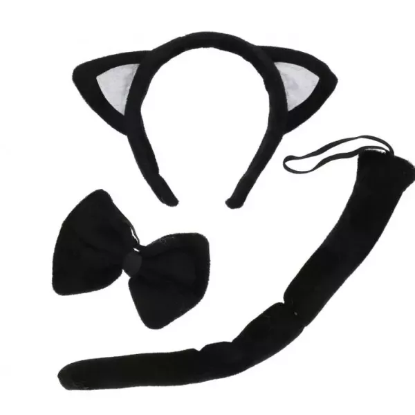 Set accessori costume da gattina - taglia unica