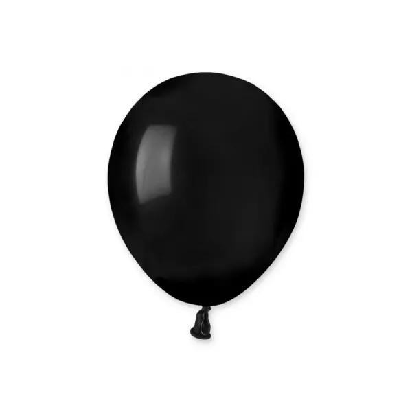 Confezione di palloncini colorati neri, 100 pezzi