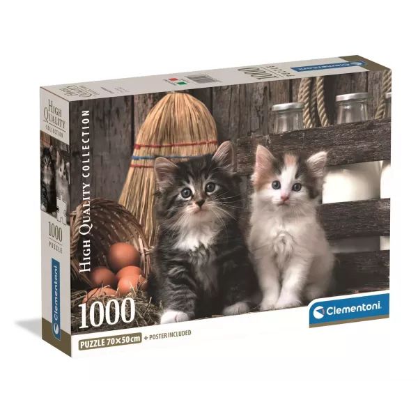 Clementoni: Burvīgas kaķēnu puzle – 1000