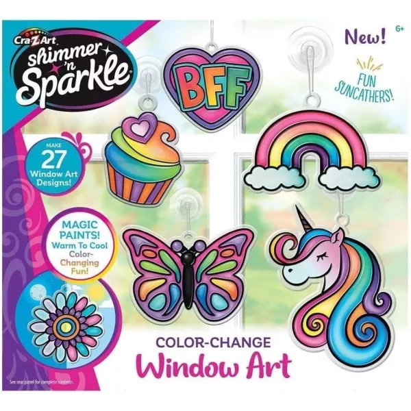 Shimmer'n Sparkle kleurveranderende raamdecoratieset