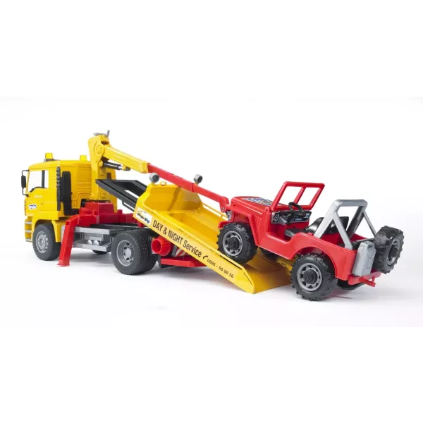 Camion soccorso tecnico Bruder MAN TGA con fuoristrada