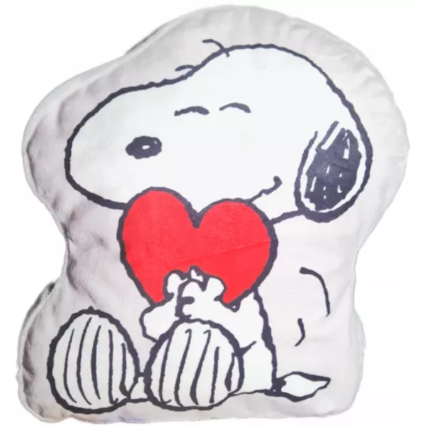 Snoopy: Pernă decorativă în formă - 30 x 25 cm