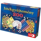 Colecție de jocuri de 200 de piese - ediție nouă, în lb. maghiară