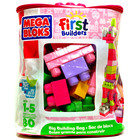 Mega Bloks: Lányos építőkocka szett táskában - 80 db