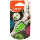 MAPED: Elements zöld kulcstartós ceruzahegyező