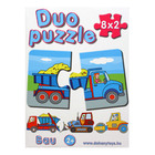 Duo Puzzle 8 x 2 darabos - építkezés