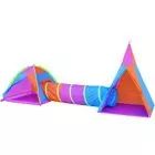 Iplay: Tenda dupla para brincar com túnel