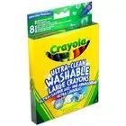 Crayola Ultra-Clean Lavável: Giz de cera lavável - pacote com 8 unidades