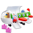 Peppa malac: repülőgép játékkészlet kiegészítőkkel
