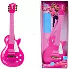 My Music World: Guitarra elétrica rosa