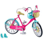 Barbie: klasszikus bicikli - rózsaszín