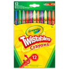 Crayola: 12 darabos csavarozható zsírkréta