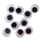 Ragasztható mozgó szemek 10 darabos készlet - 15 mm