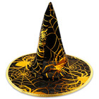 Arany pókhálós boszorkány kalap