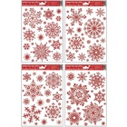 Design Fulg de zăpadă decoraţiune pentru fereastră - auriu