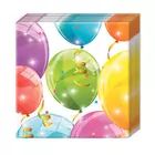 Servilletas con diseño Globos luminosos - 20 piezas.