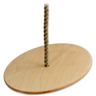 Natuurlijke schotelschommel